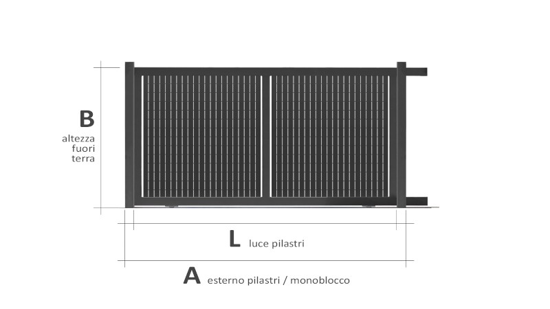 Linear piano verticale
