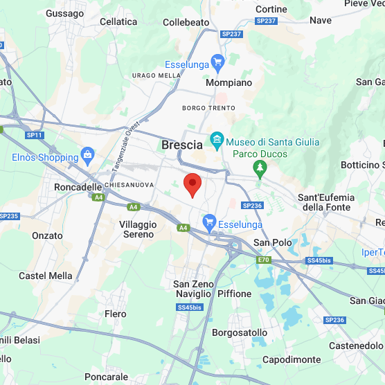Mappa - Dove siamo - BR Chiusure - Brescia